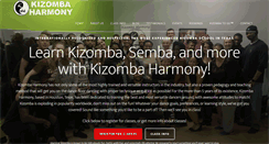 Desktop Screenshot of kizombaharmony.com