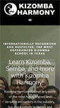 Mobile Screenshot of kizombaharmony.com